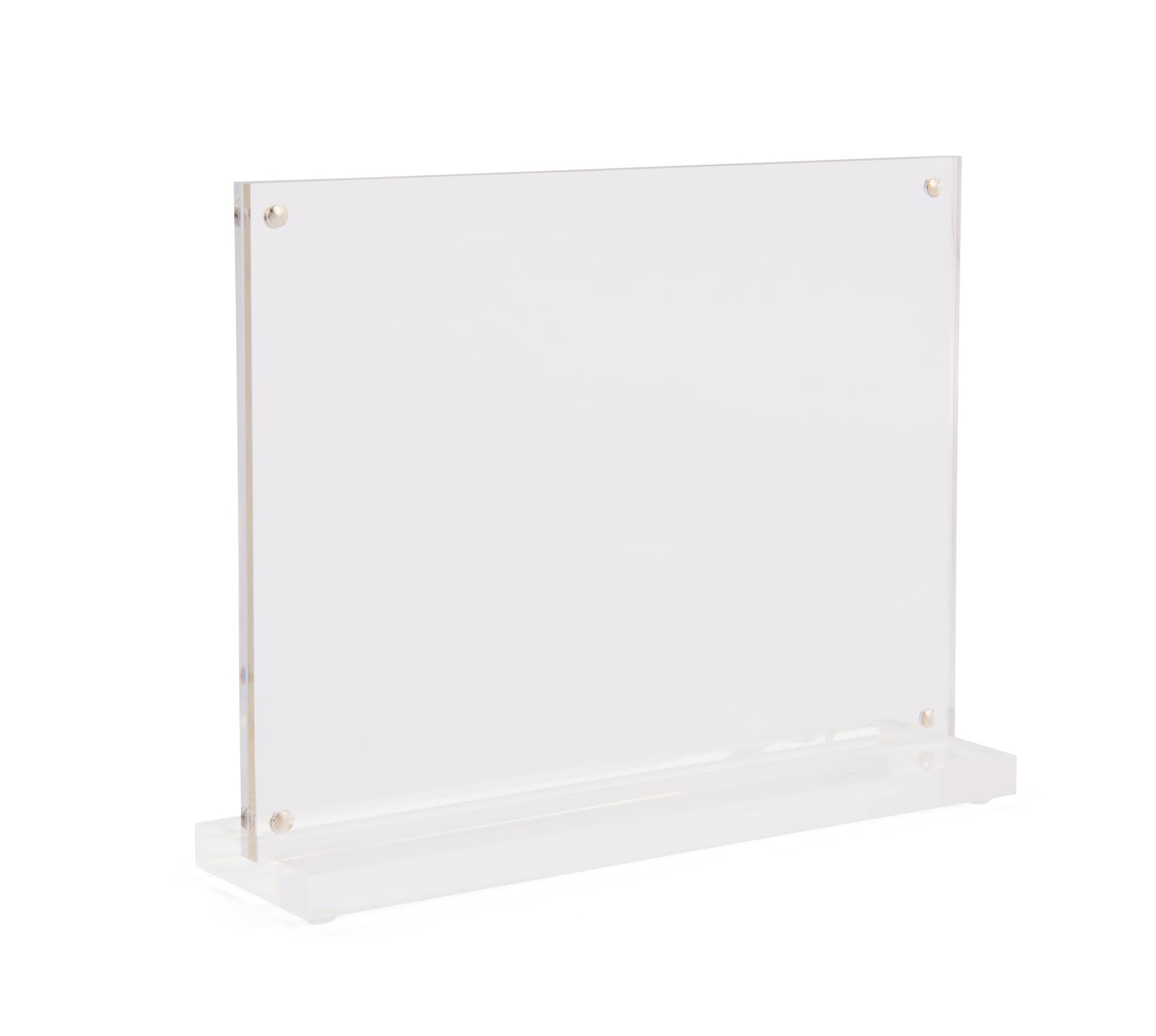 Acrylic Magnetic Picture Frames with 8.3" Width 