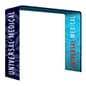 7.5W x 8H Square Arch with Custom Dye-Sub Printing on Stretch Fabric - Full Color