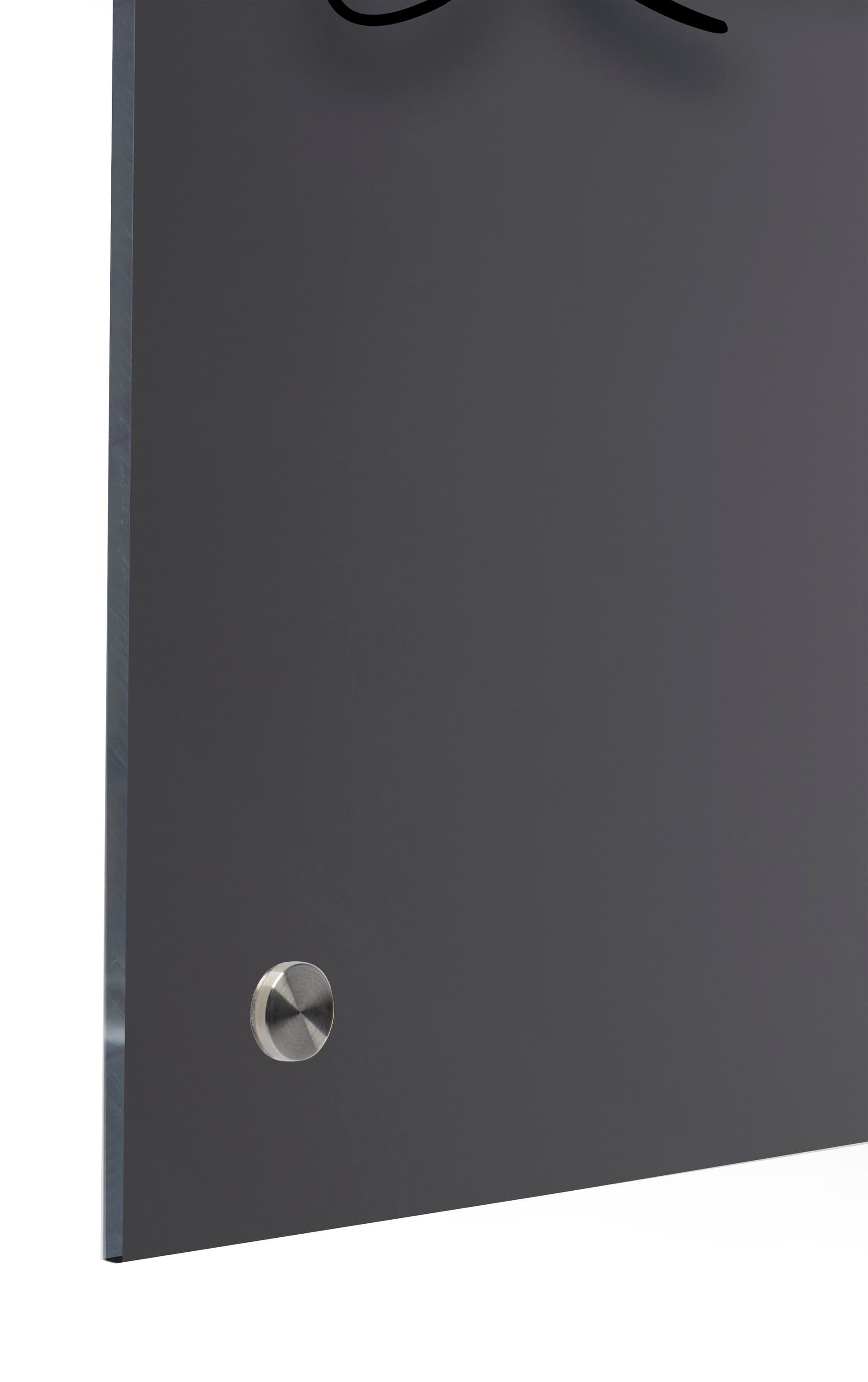Custom Printed Triptych Photo Panels with Silver Standoffs