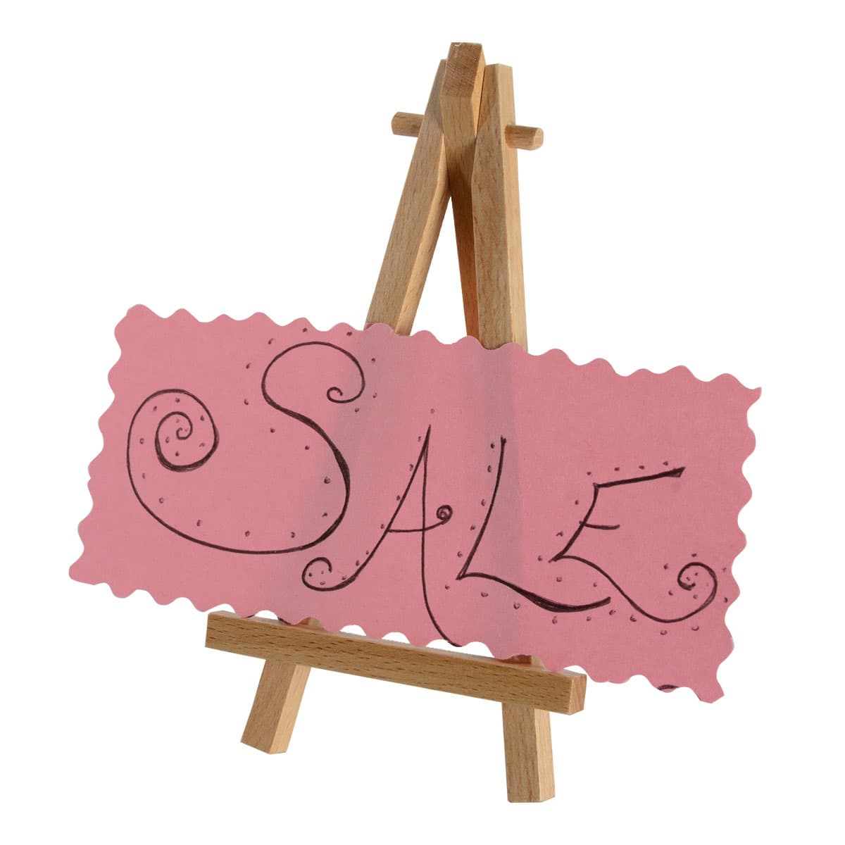 Miniature Wooden Easel 