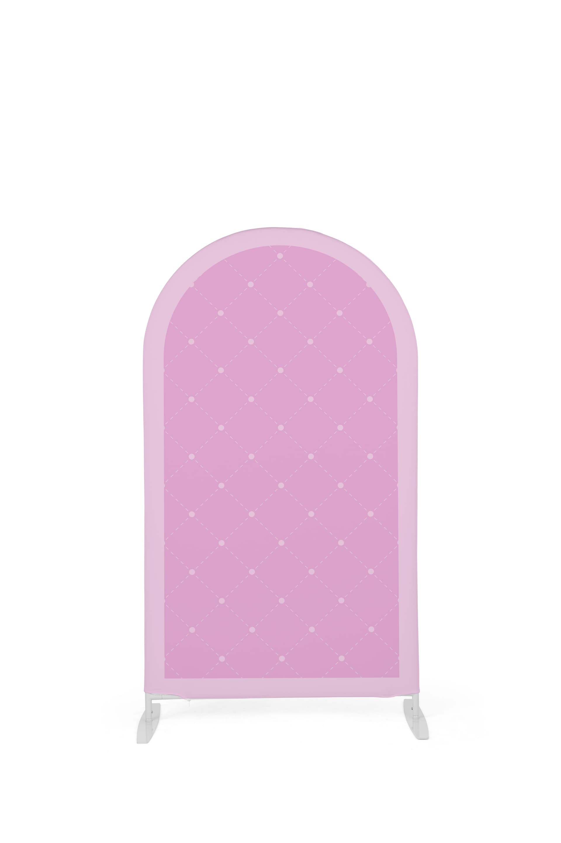Custom arch backdrop with custom artwork
