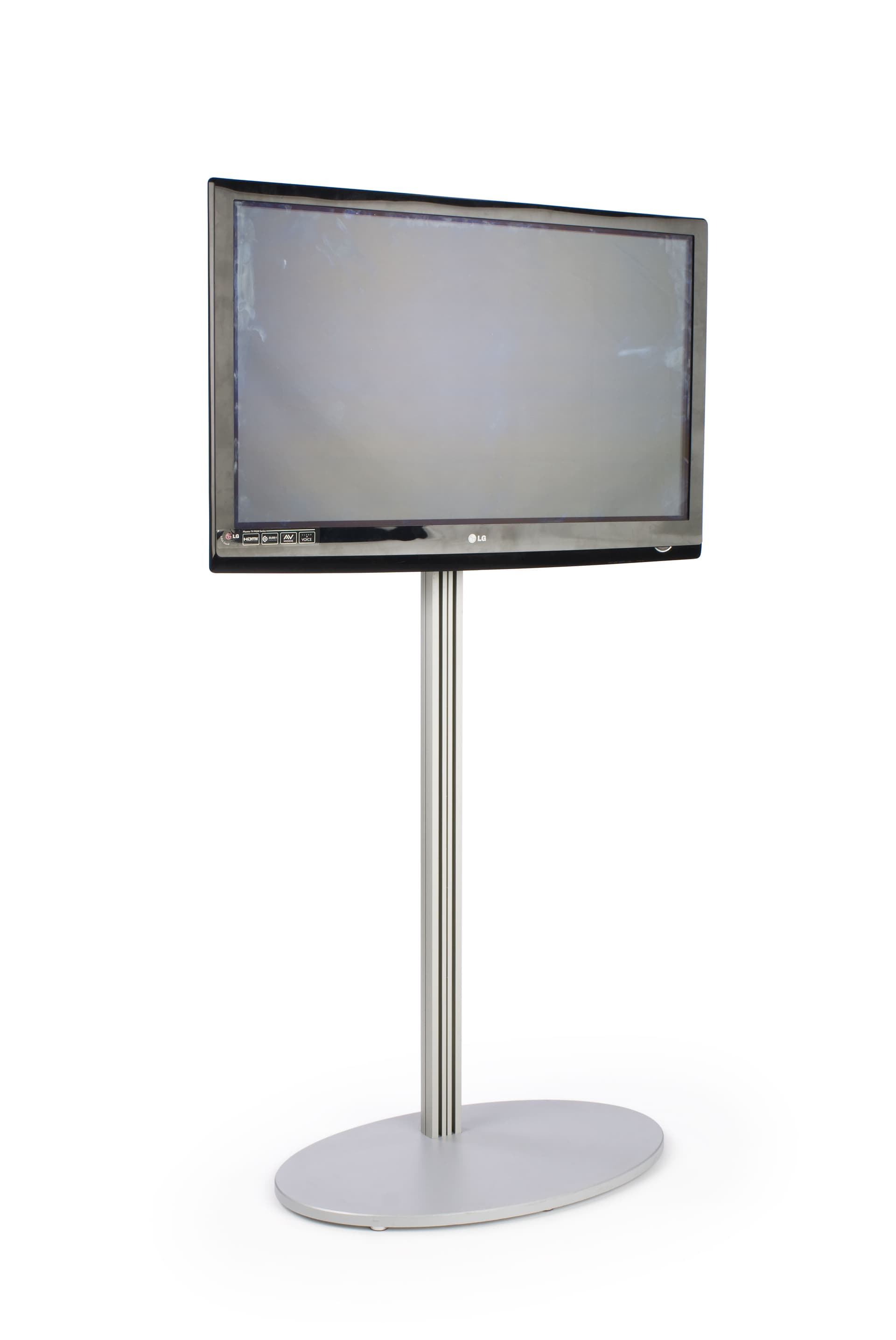 tv stand with round base