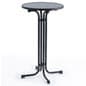 23 x 42 Round Cocktail Table - Black