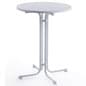 31 x 42 Round Cocktail Table - White