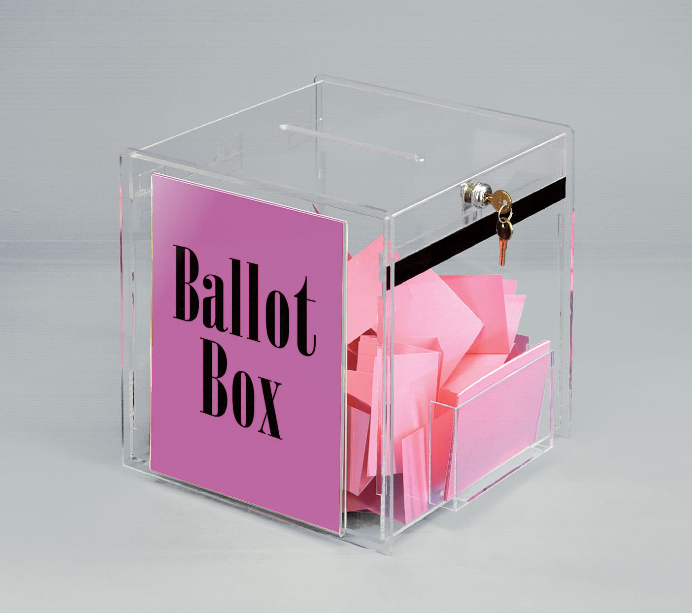 acrylic bin