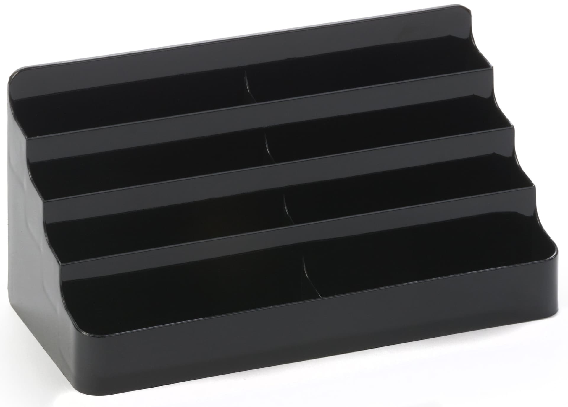 Black Eight Pocket Business Card Holder