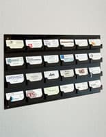 Wall Mount Business Card Holder