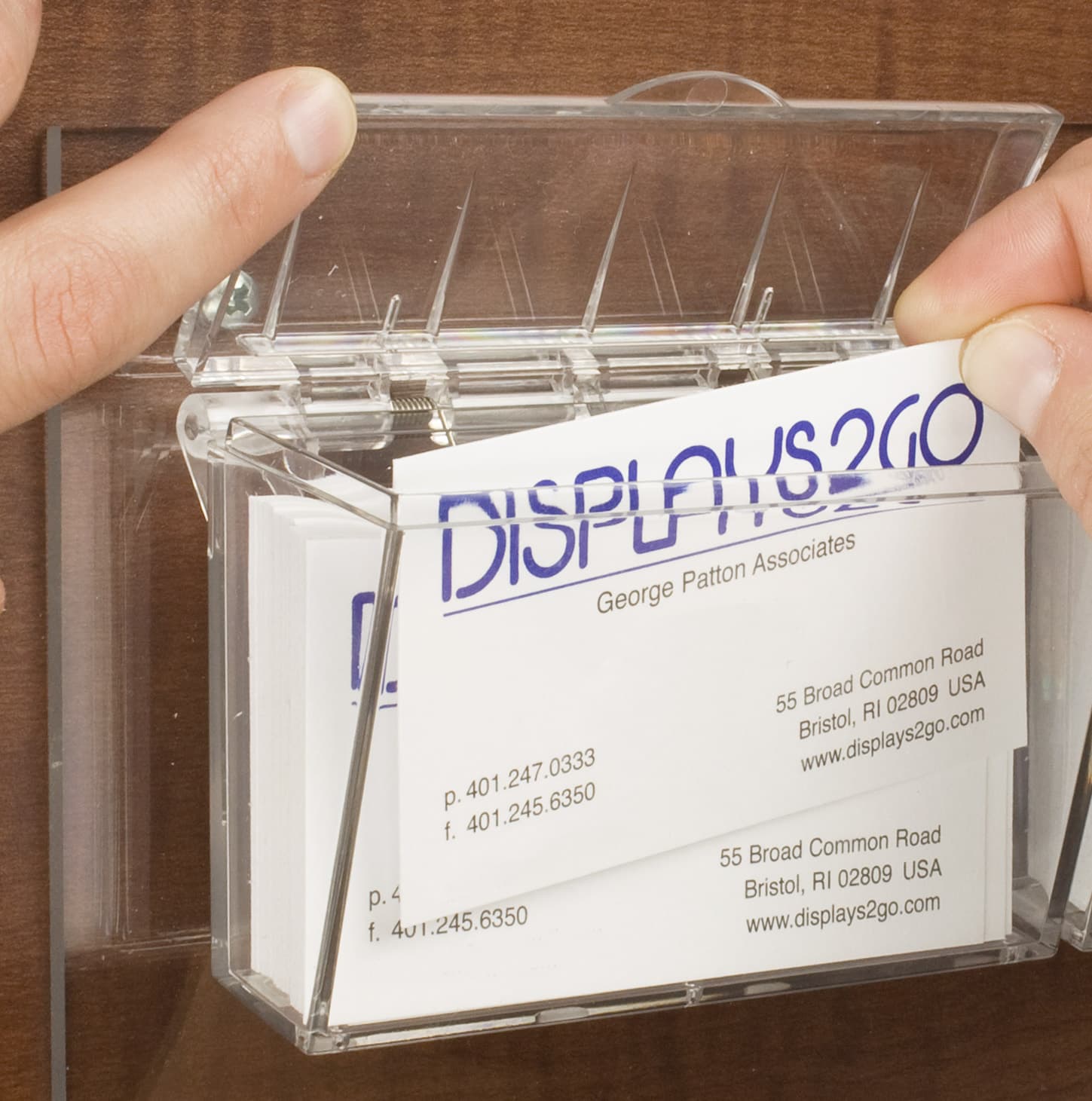 business card holder