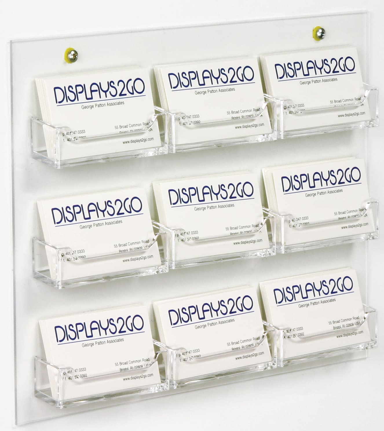 Business Card Holder Wall Mount