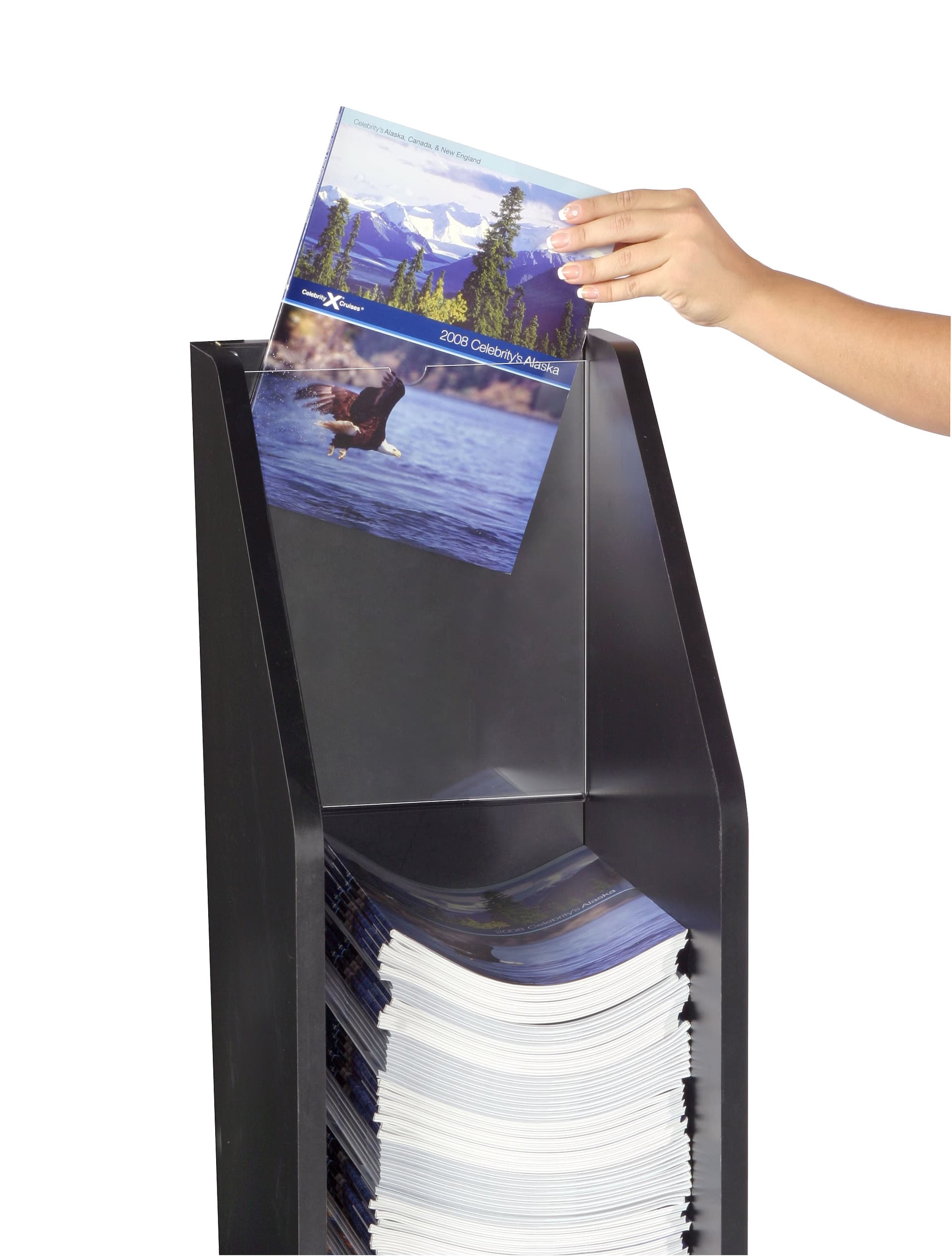 magazine display