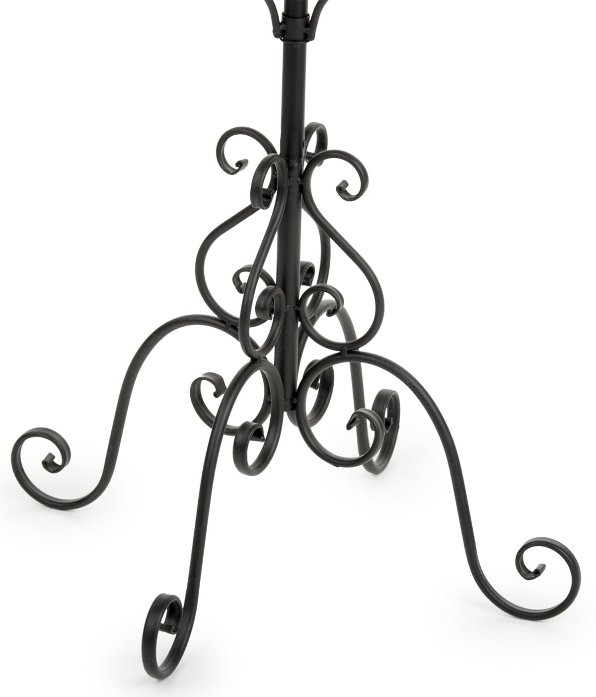 Wrought Iron Hat Rack with Rotating Hooks