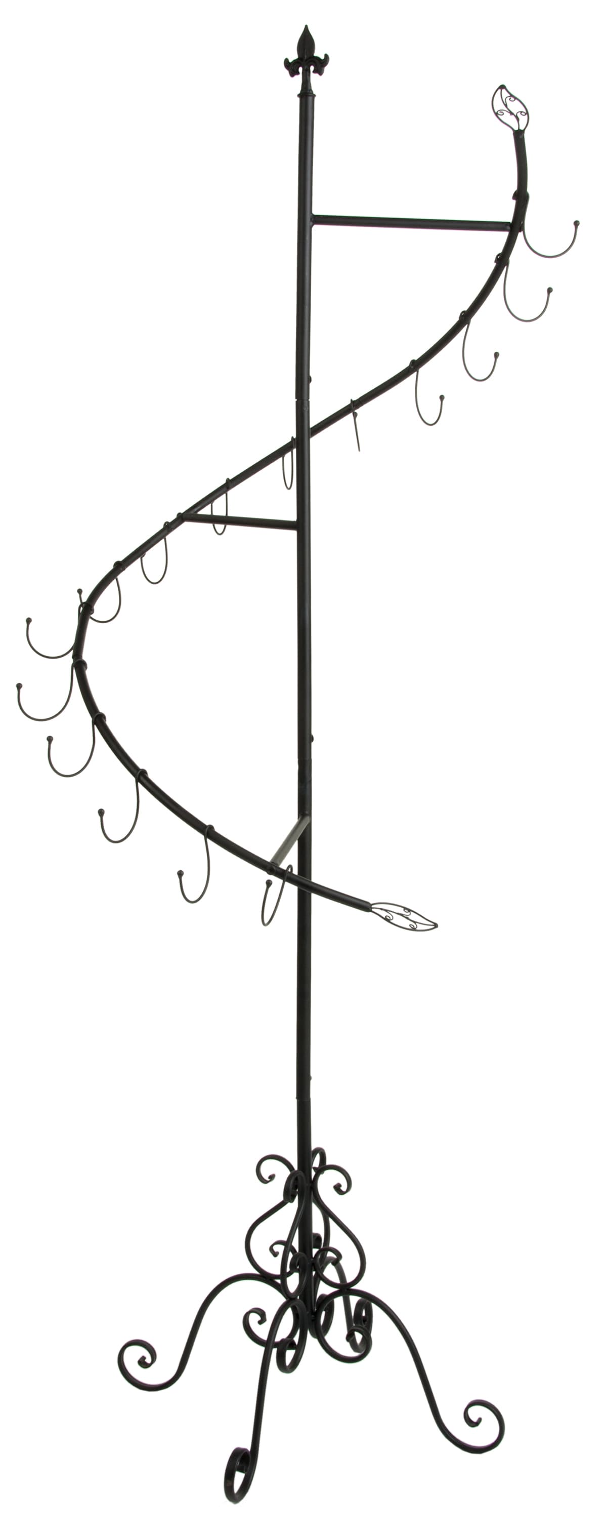 Spiral Purse Tree with (15) Hooks