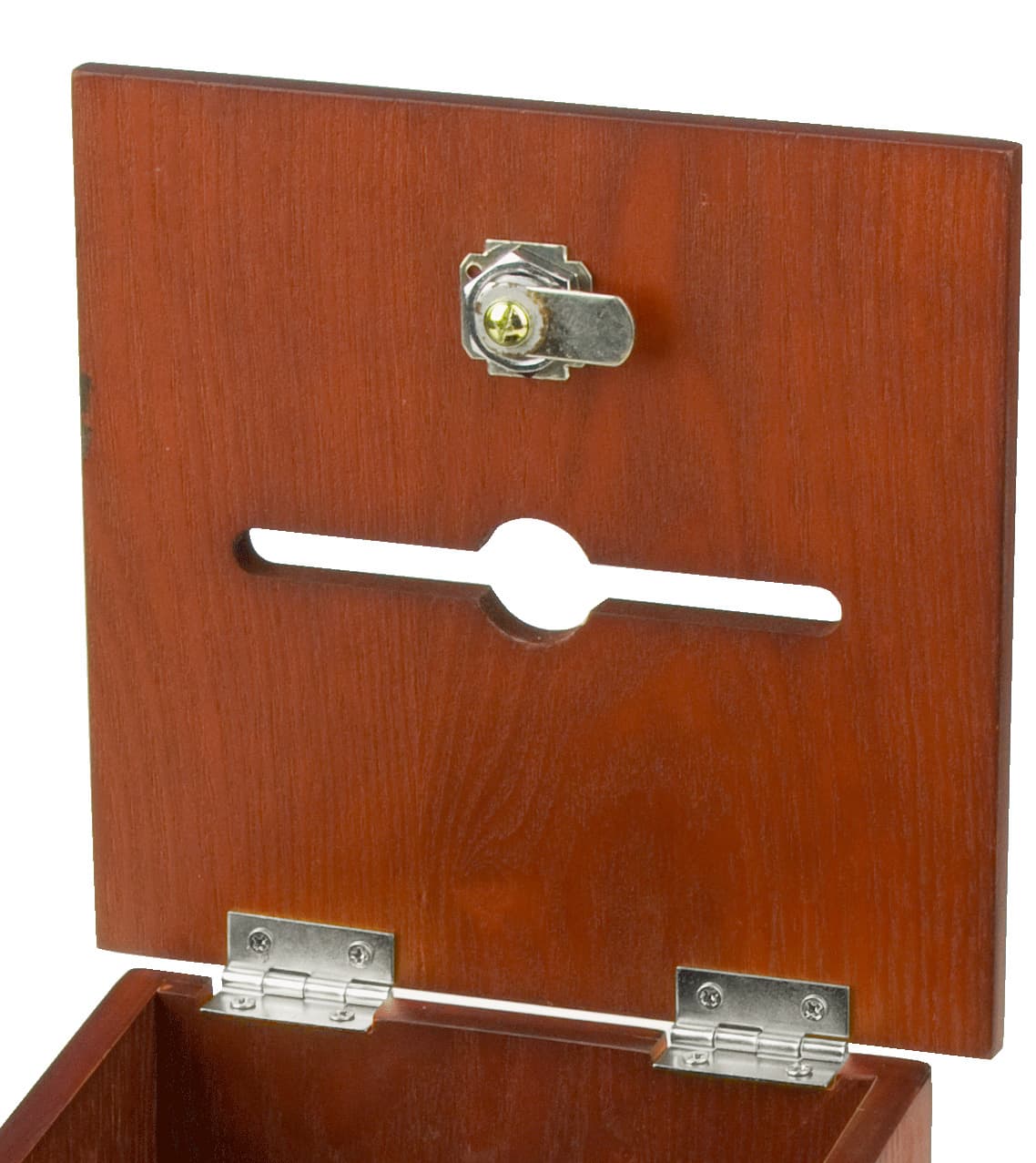 Dark Oak Charity Box