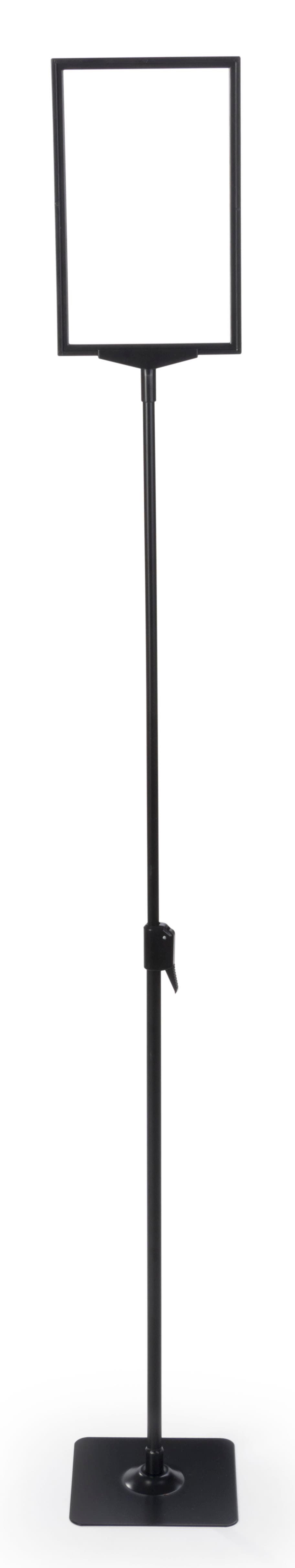 11"x 7" Floor Sign Stand at Tallest Height