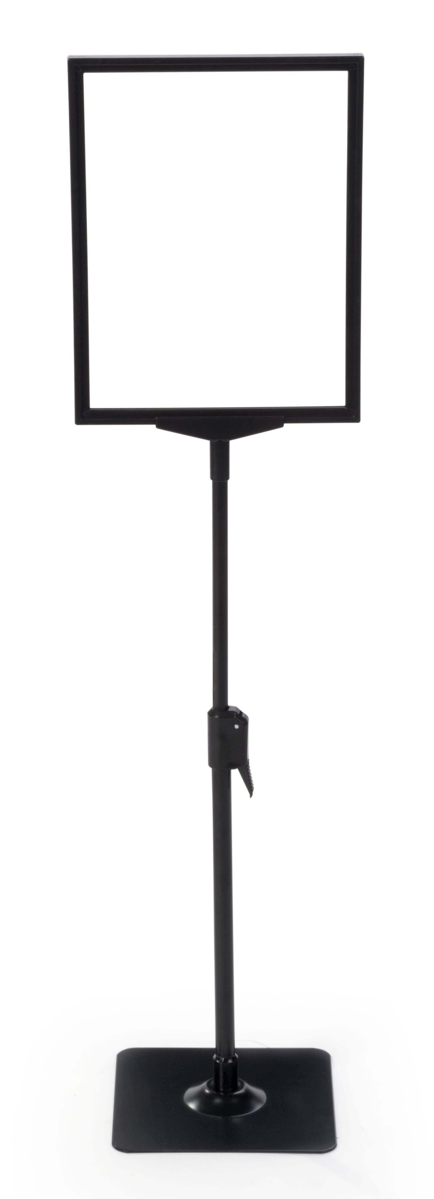8.5" x 11" Steel Graphic Stand at Highest Setting