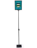 8.5" x 11" Vertical Sign Stand with Extending Pole