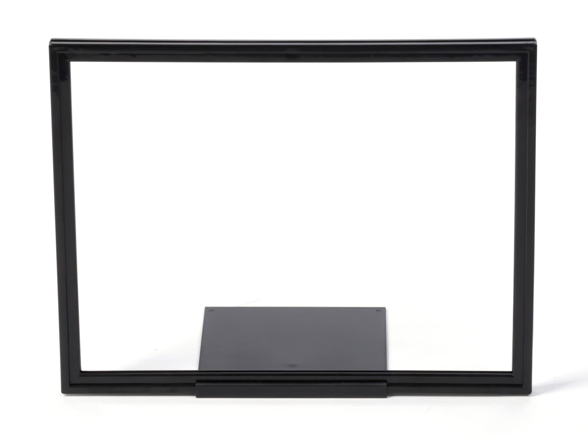 8.5” x 11" Shelf Talker Stand with Top Load Frame