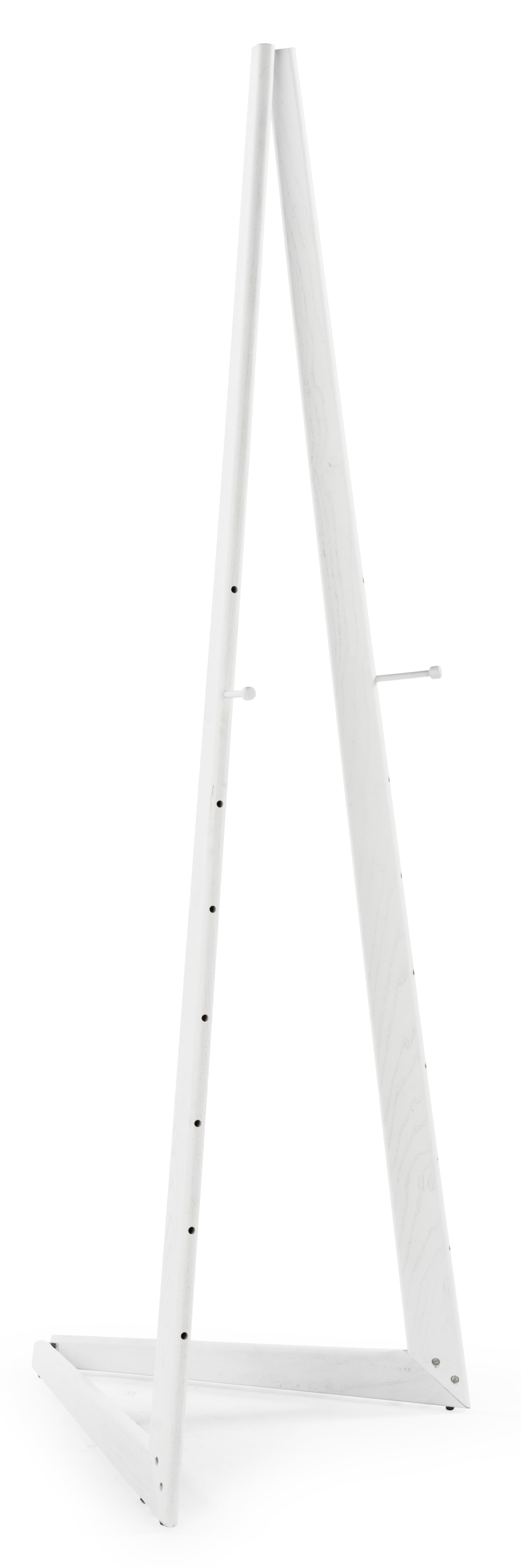White Wooden Easel with Bi-Folding Design