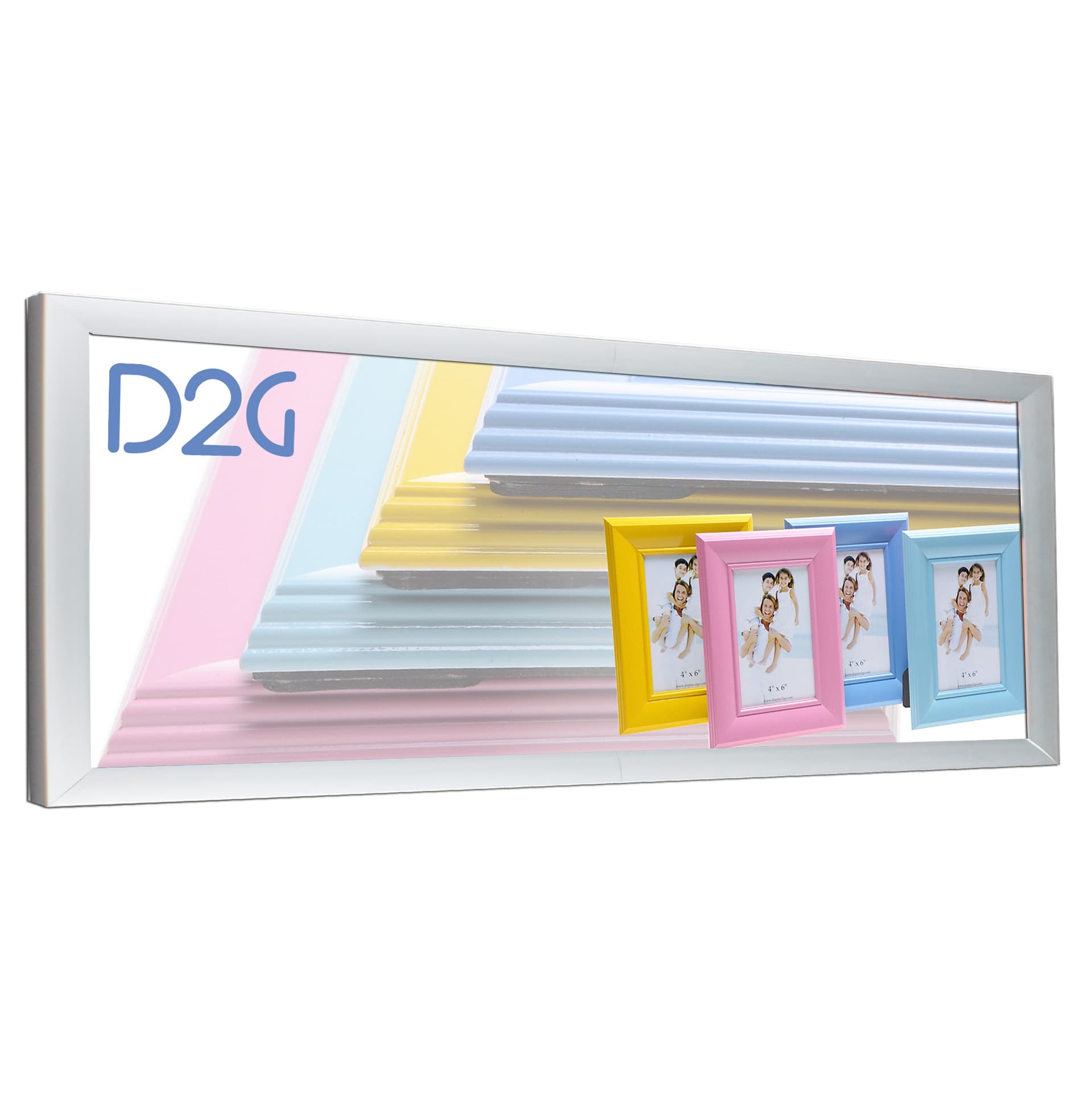 10’ x 20’ Silver Banner Stretching Frame, Wall Mounting