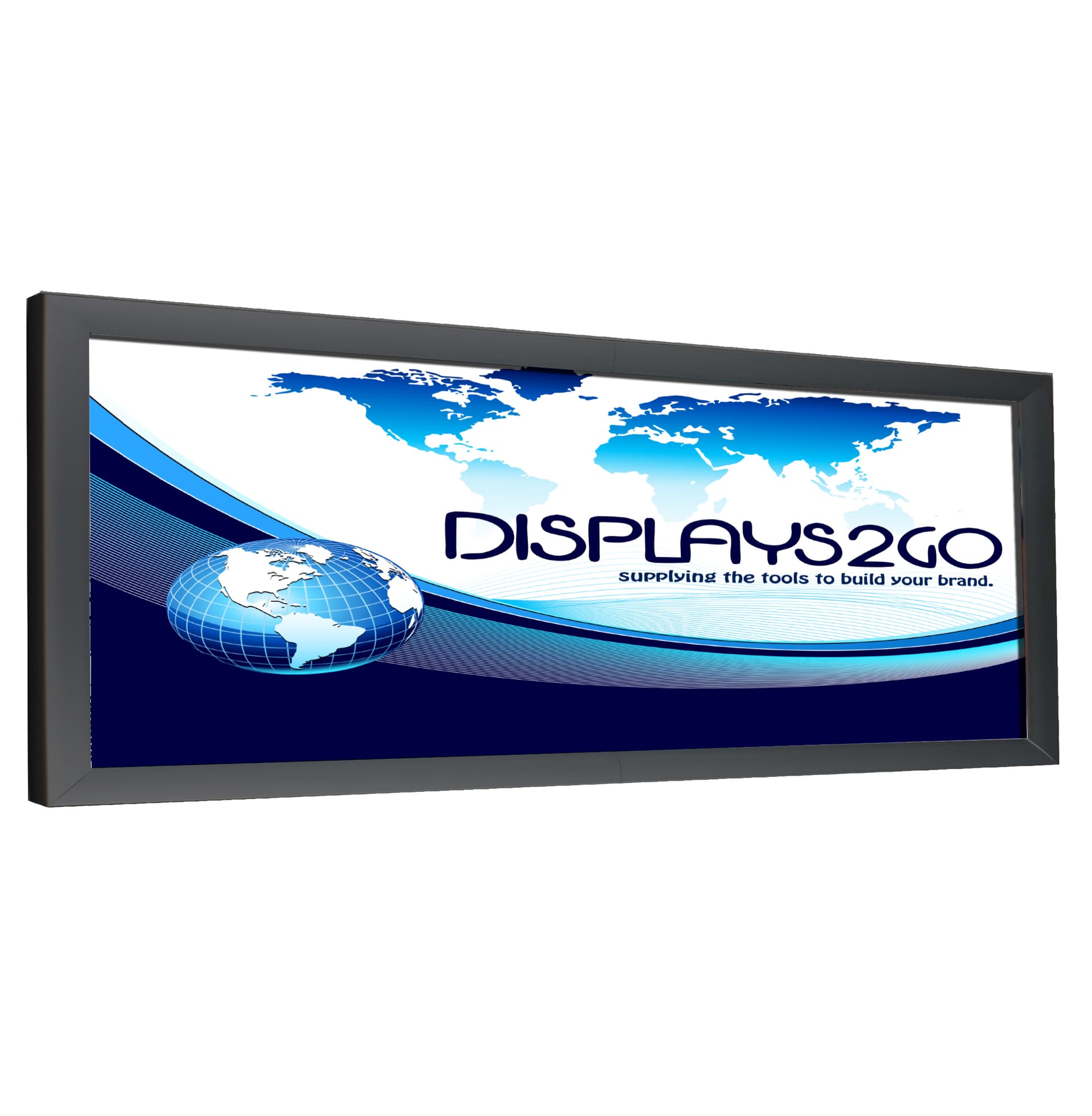 10' x 20' Black Banner Stretching Frame for Outdoor Use