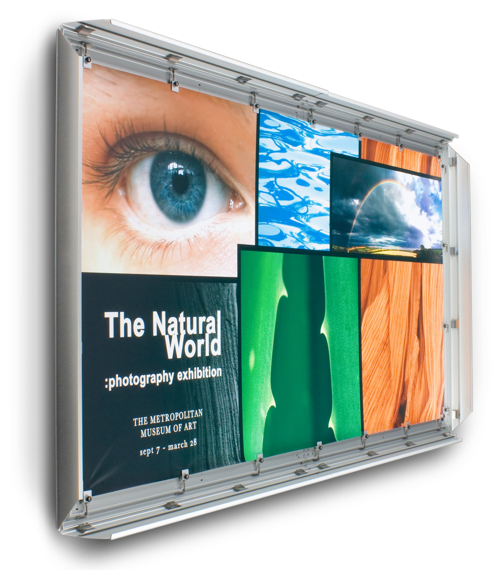 4’ x 8’ Silver Banner Stretching Frame for Outdoor Use