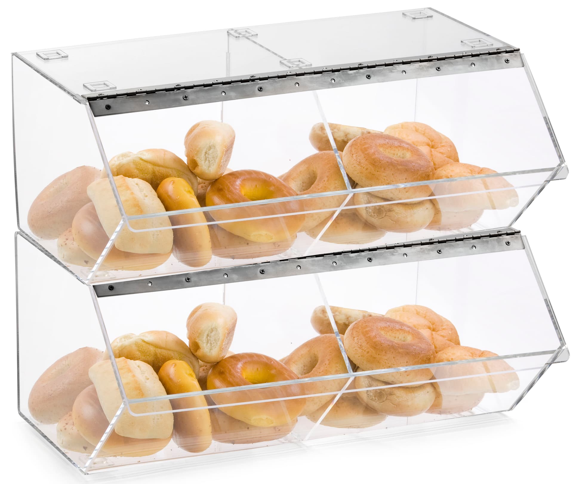 Bagel Bin With Stacking Capability