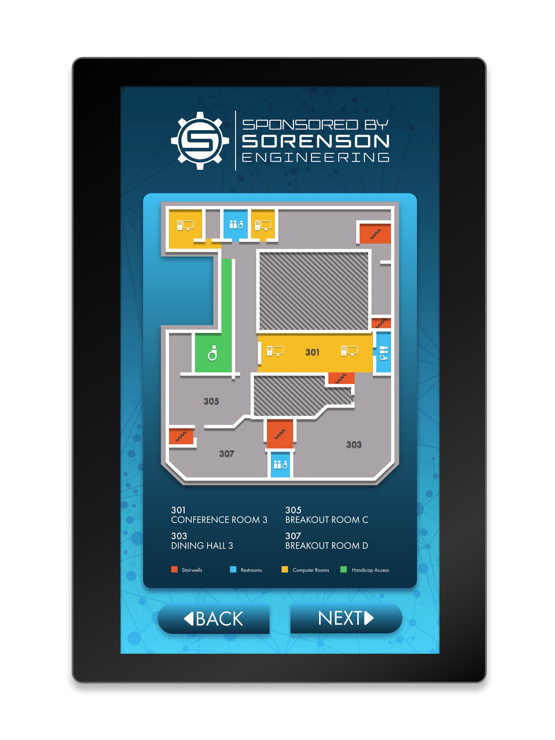 LCD touch screen display with LCD touch screen display with interactive capabilities