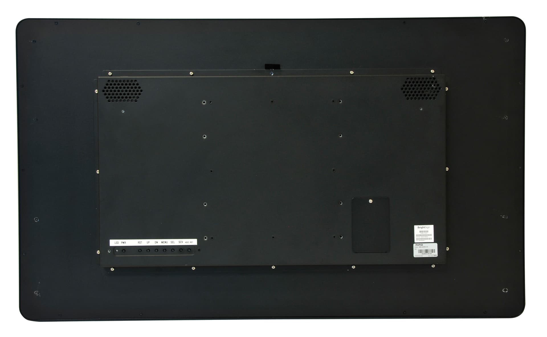 LCD touch screen display with a vesa pattern of 200 x 200
