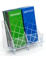Reception Area Double Brochure Holder