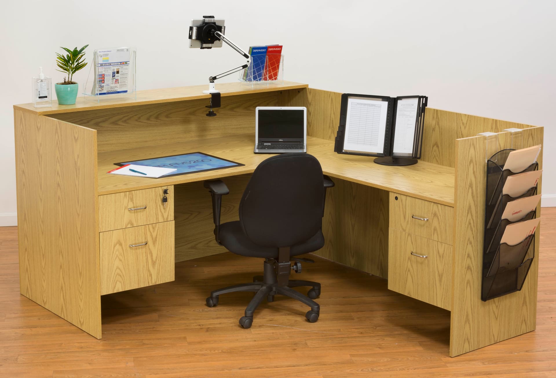 Desktop Double Brochure Holder