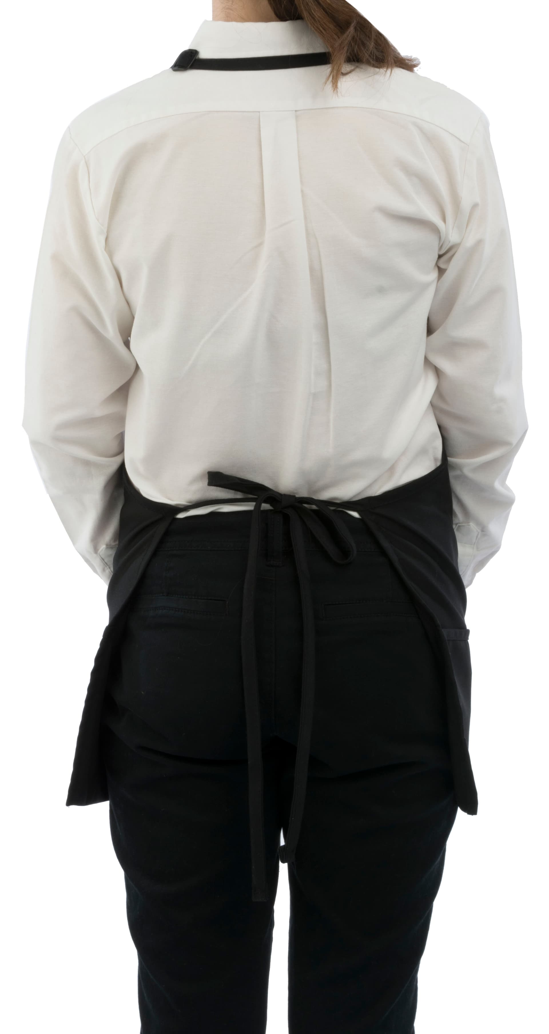 Adjustable Black Bib Apron