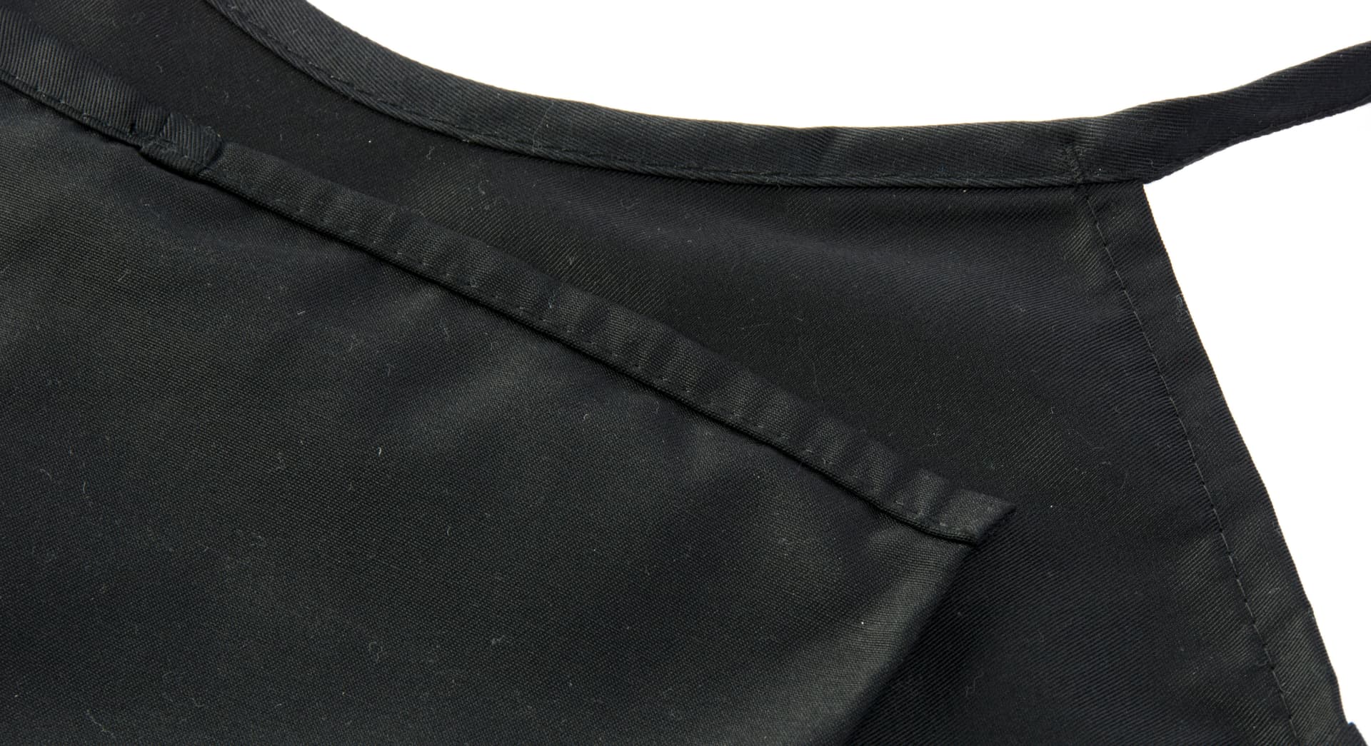 Machine Washable Black Bib Apron