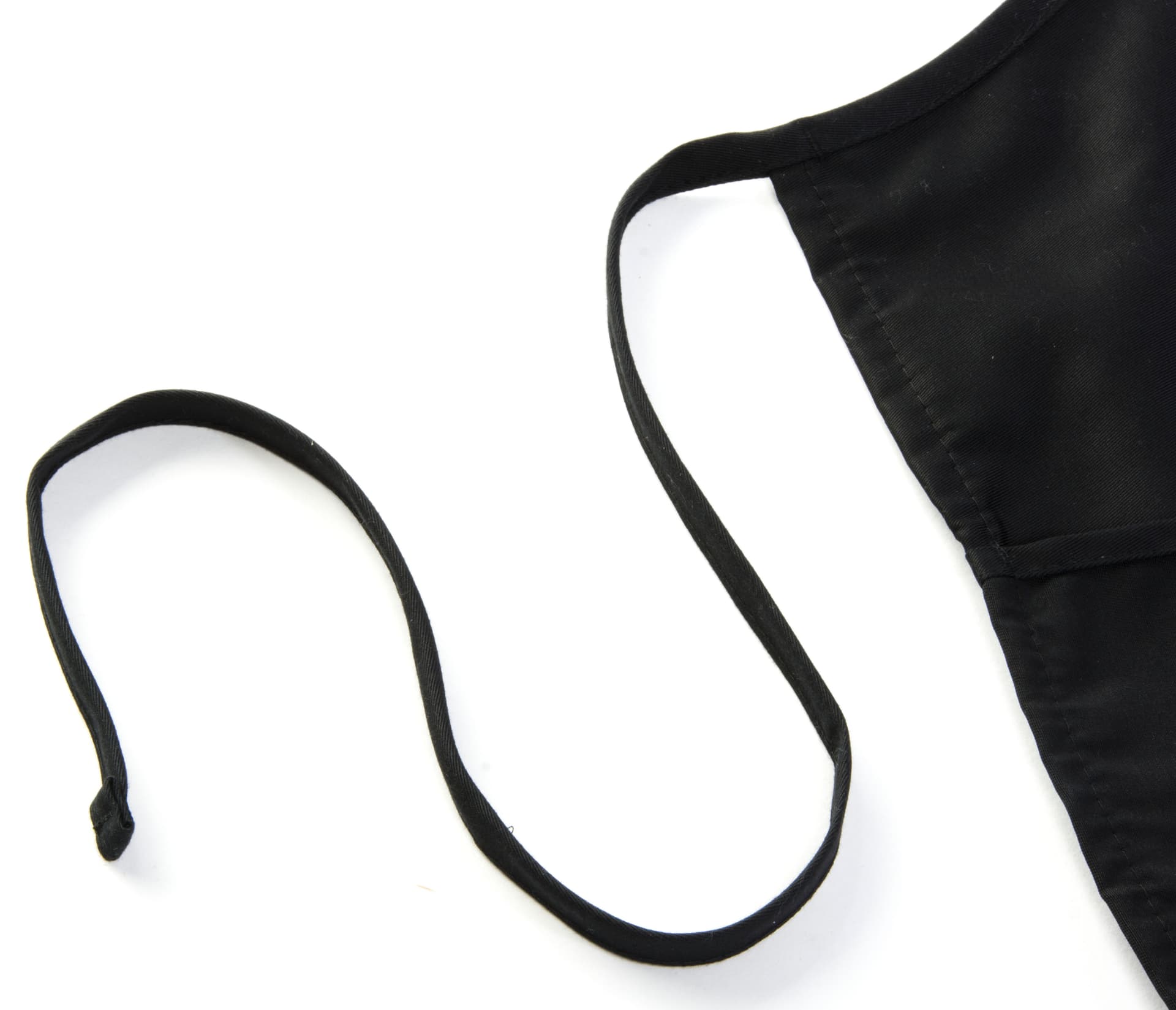  Black Bib Apron for Food Service