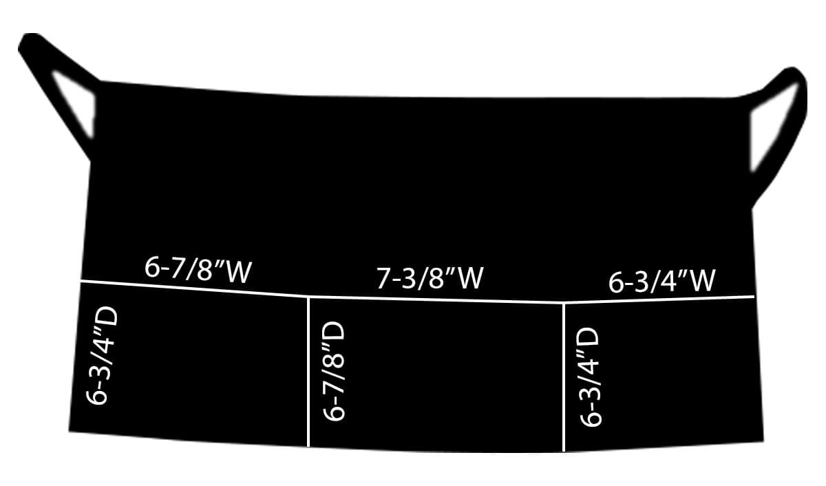 Waitstaff Black Waist Apron