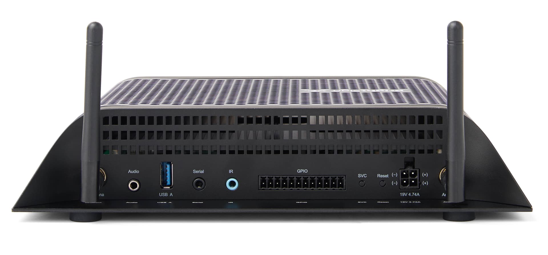 BrightSign media player with USB, ethernet, and HDMI connectivity