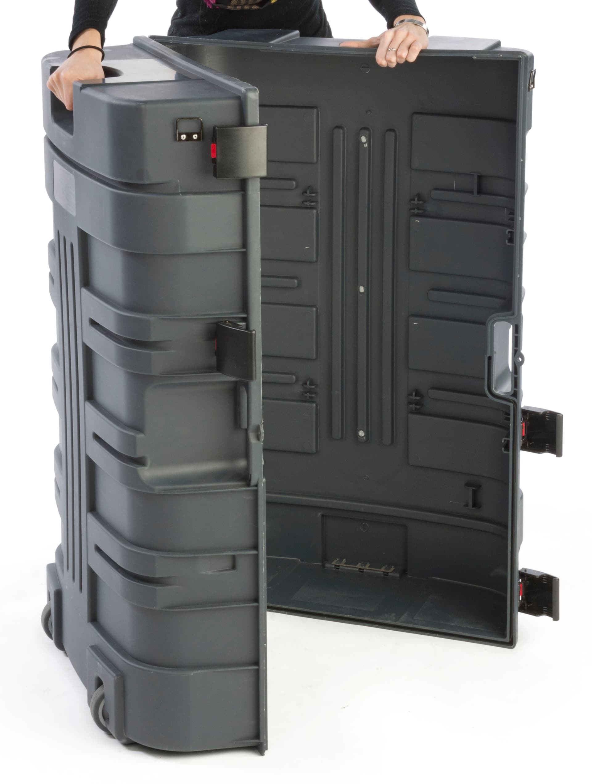 Podium Storage Container with Graphics & 4 Locks