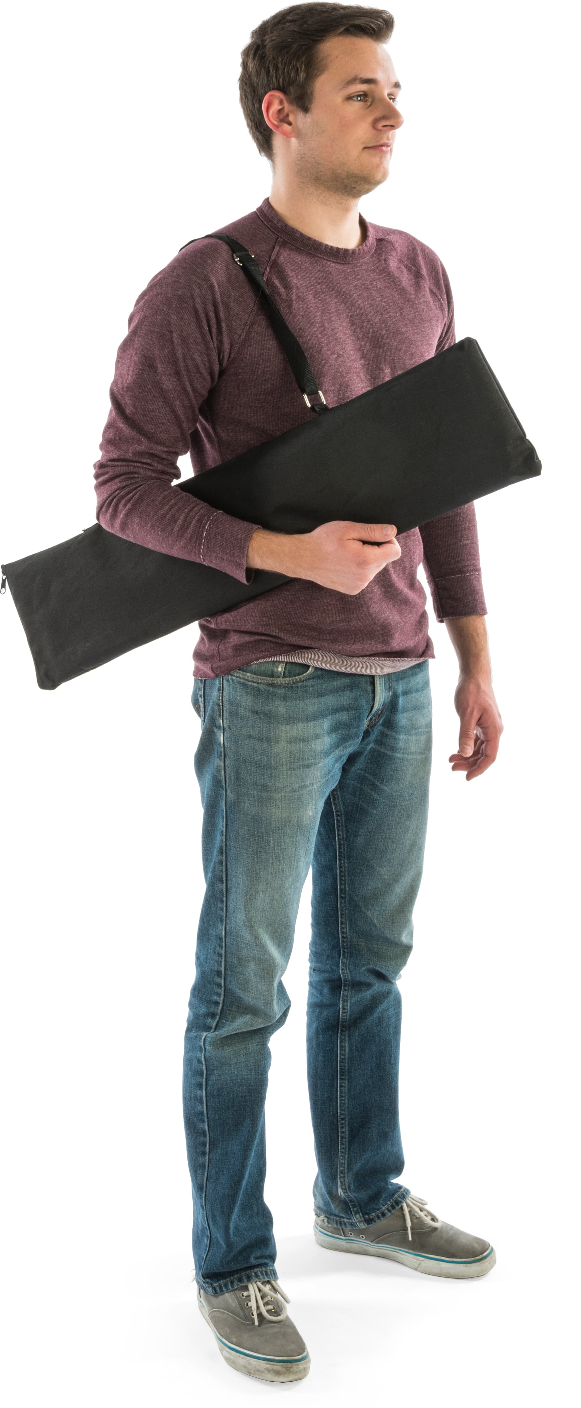 Portable Banner Stand with Carrying Case