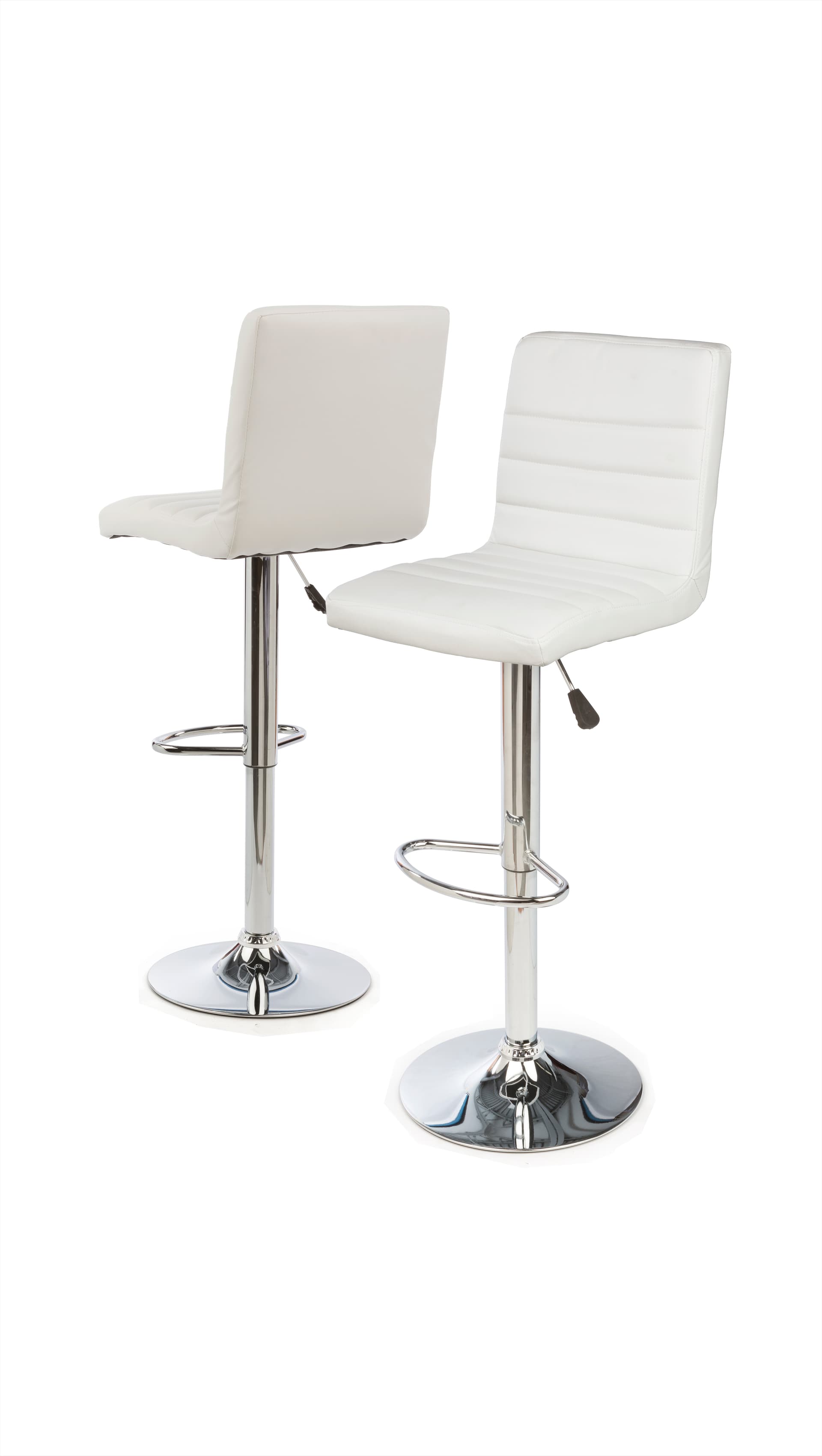 Adjustable Height Bar Stool with Foot Rest
