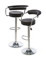Bar Stool with Gas Lift & Backrest