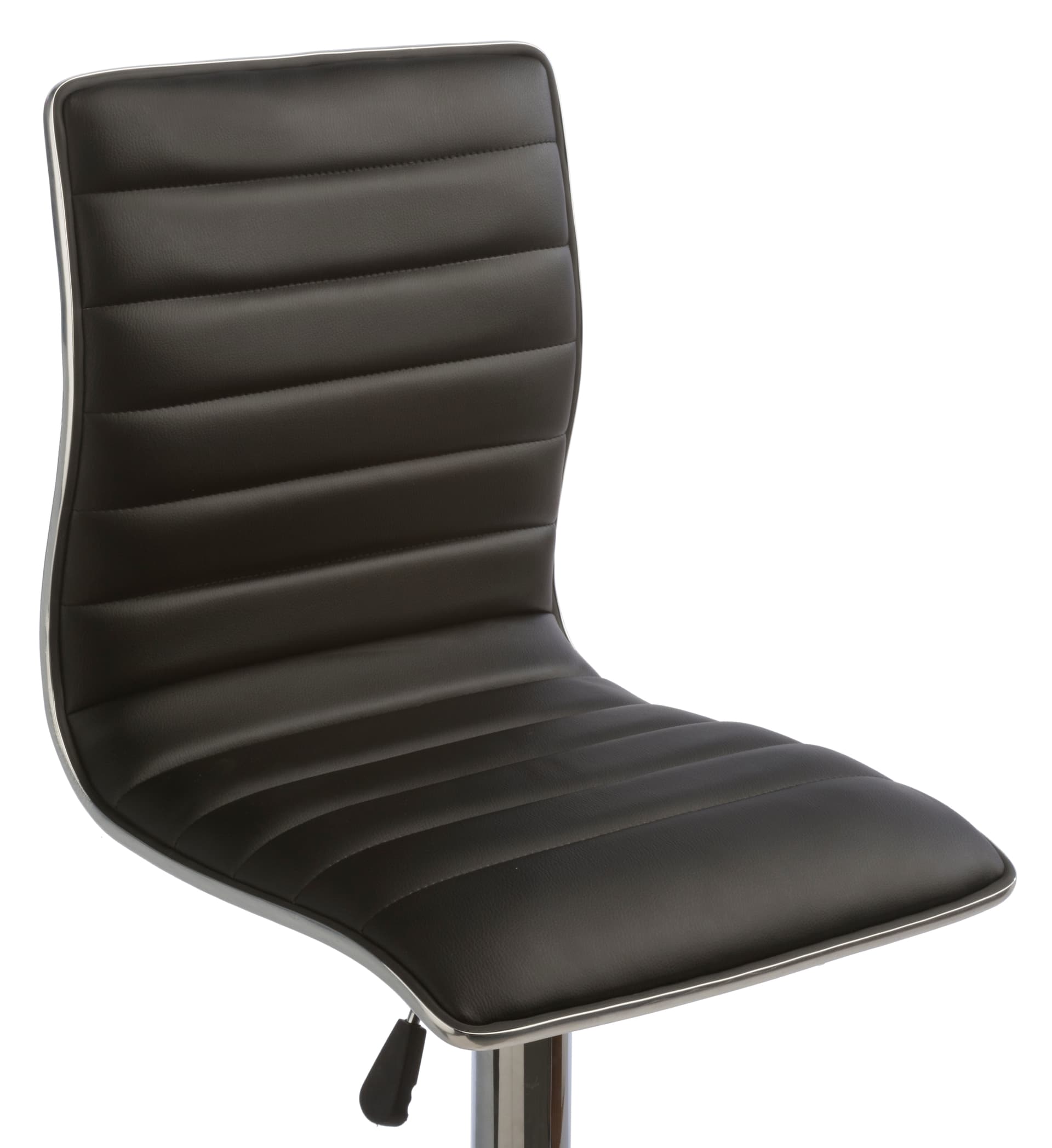 Adjustable Height Bar Chair is Cushioned for Comfort