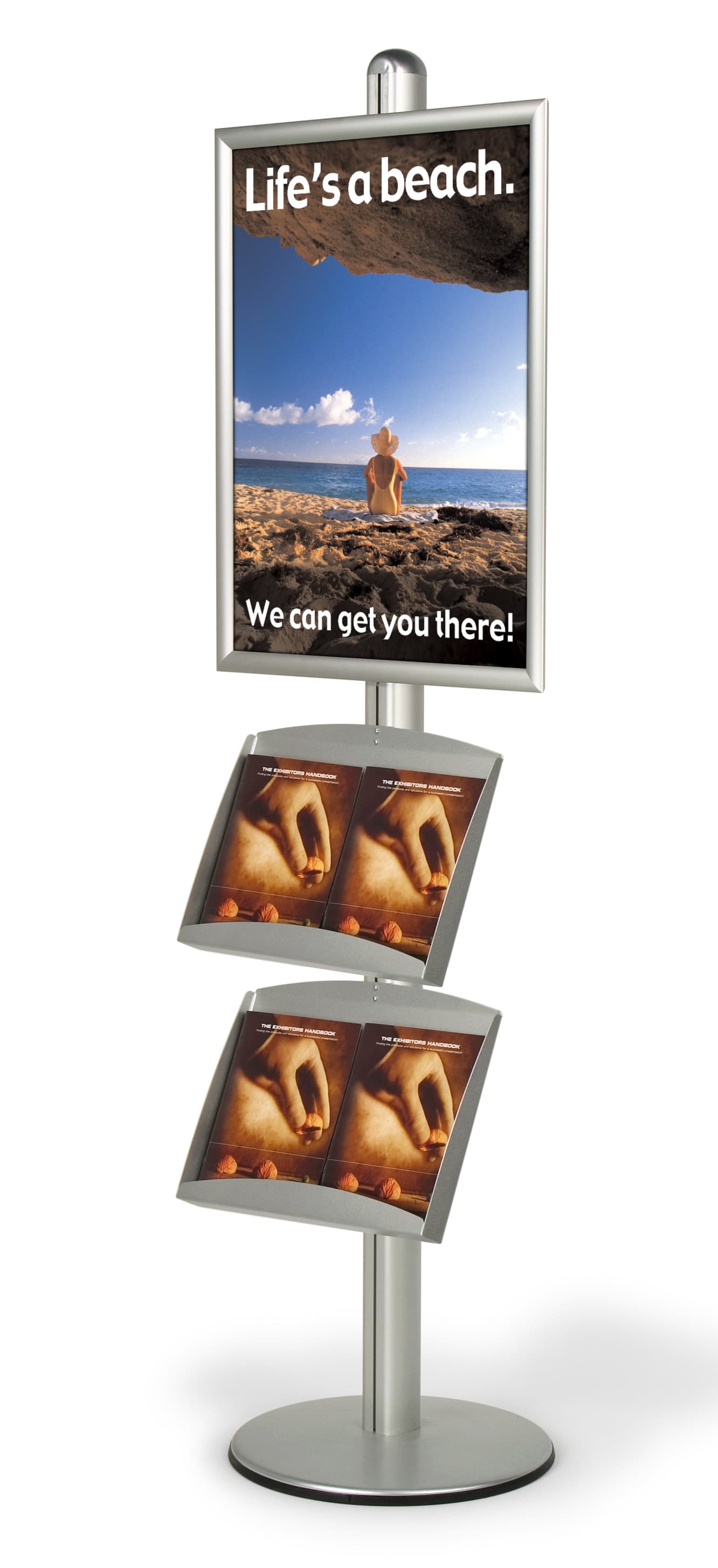 floor poster stand