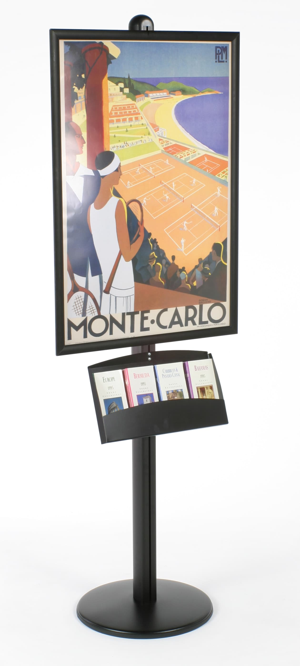 indoor poster frame stand