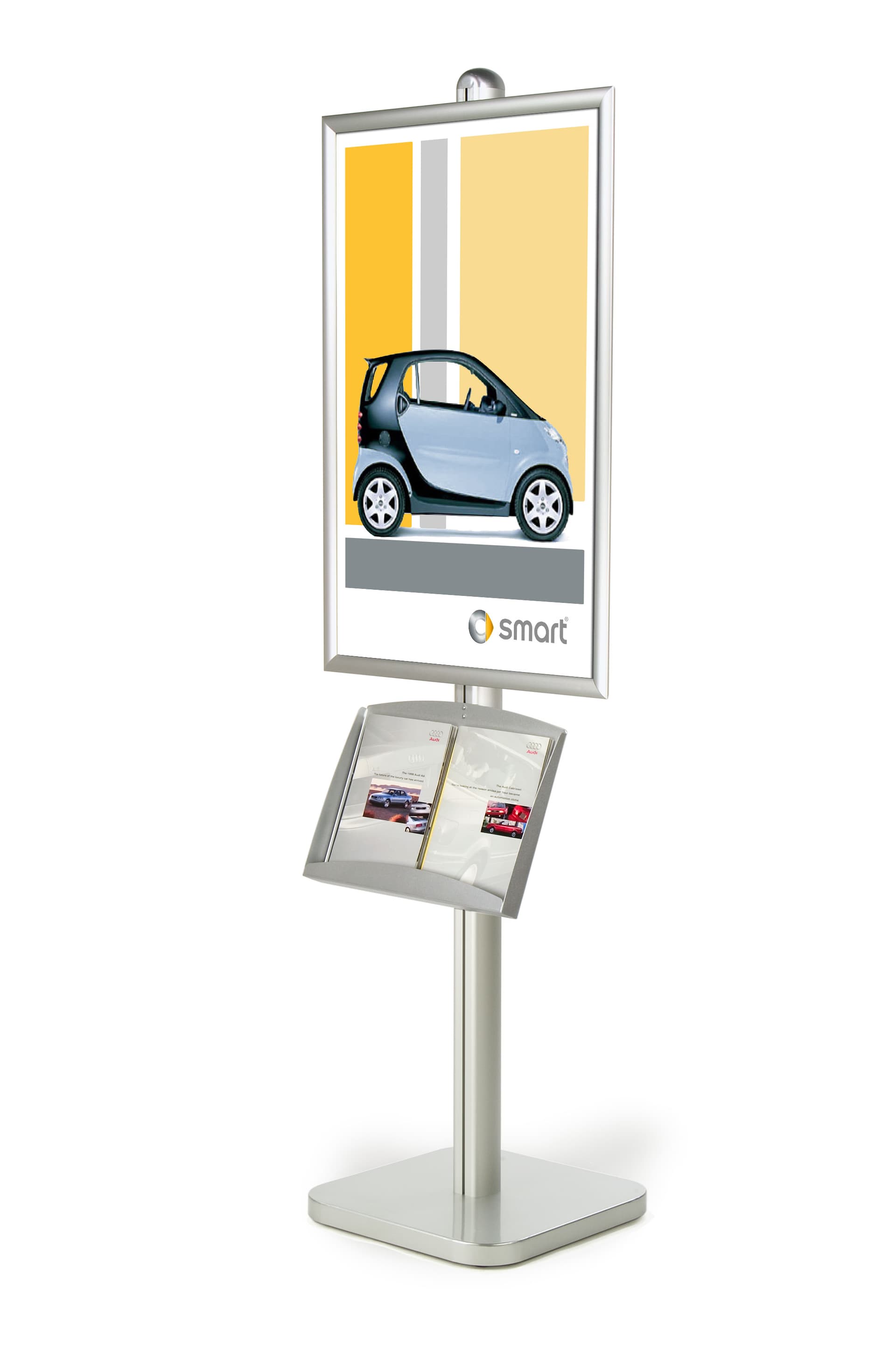 brochure sign stand