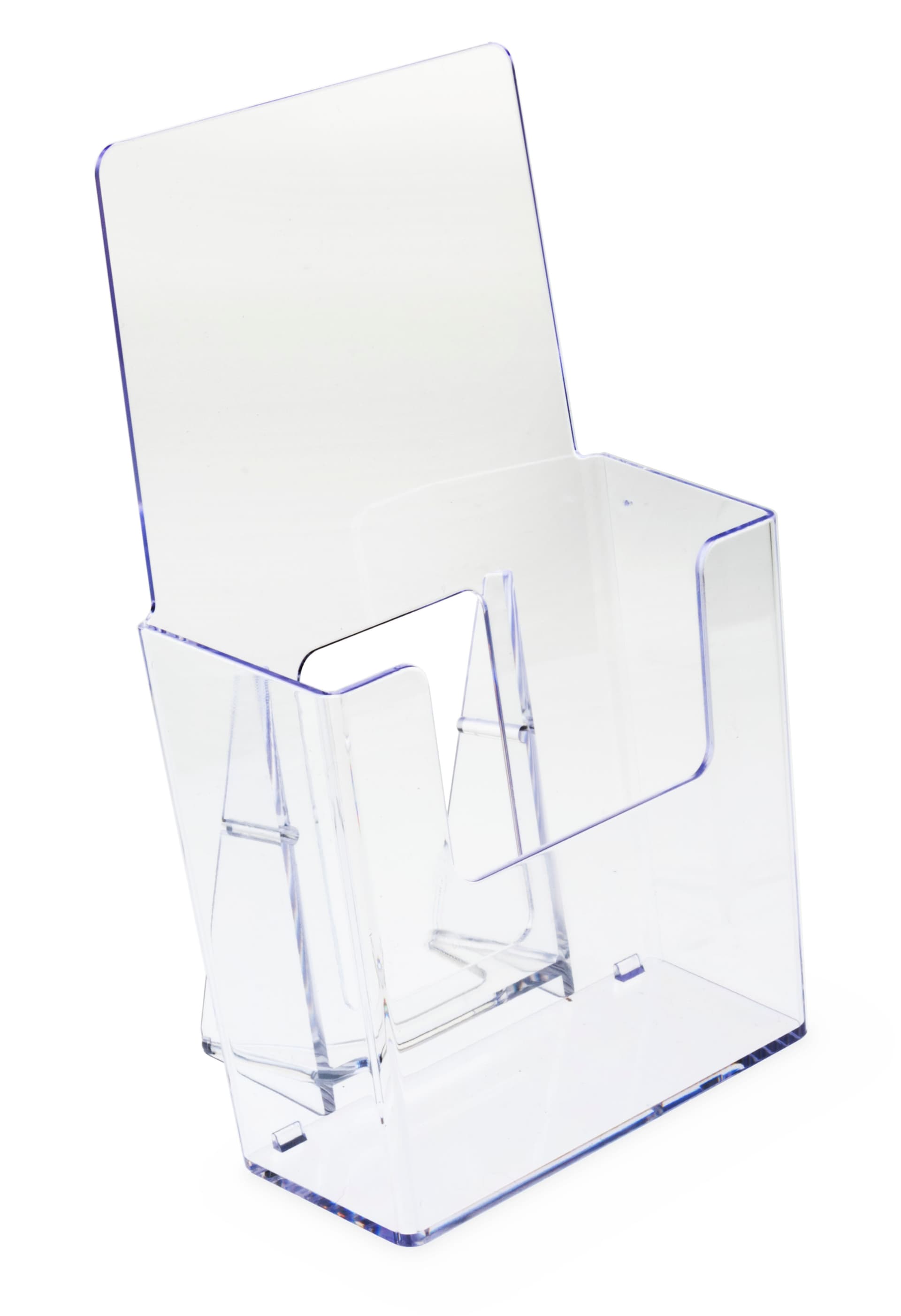 Plastic Brochure Holder with 1 Pocket