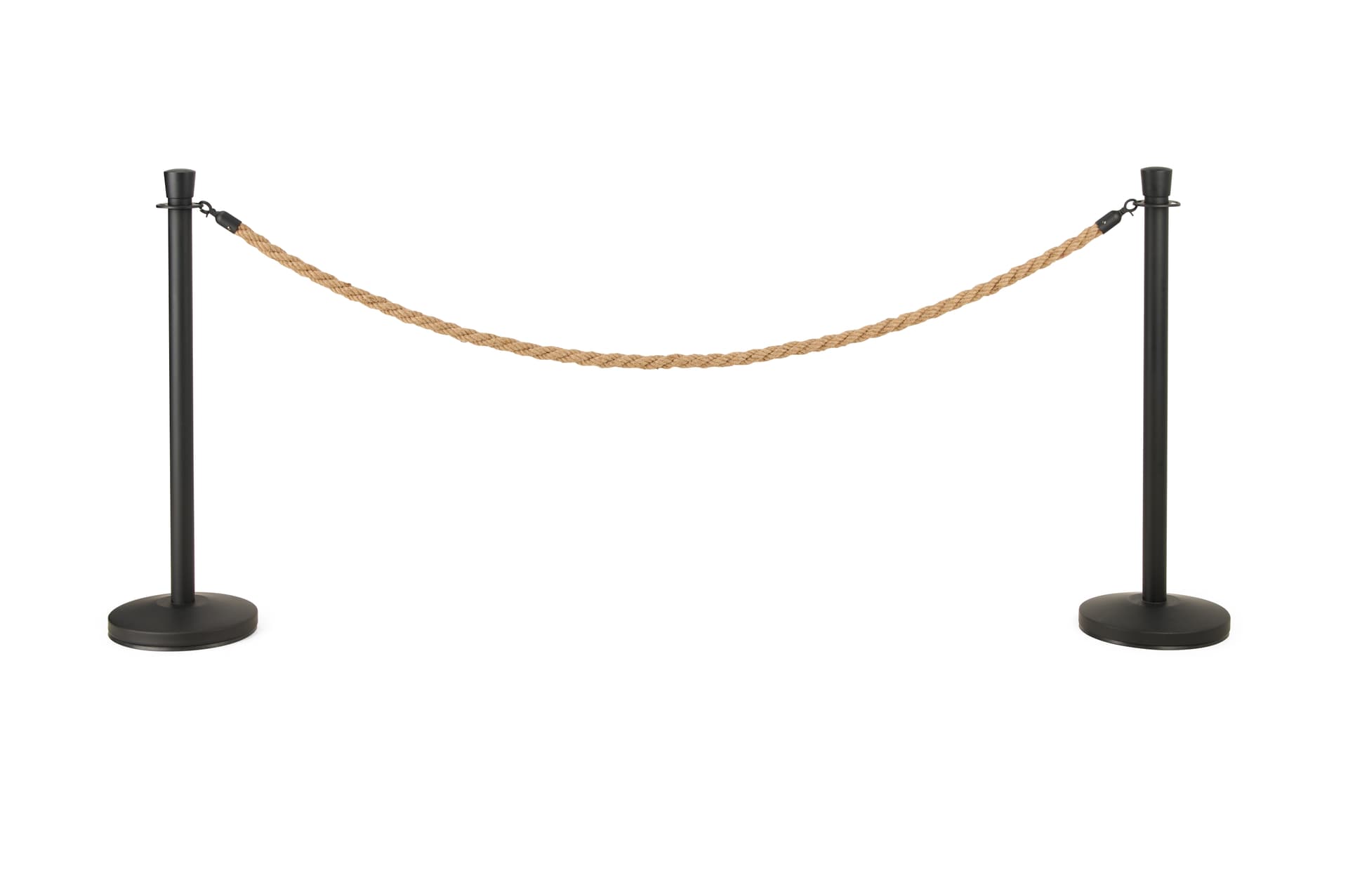 Stanchion rope with nautical twist design