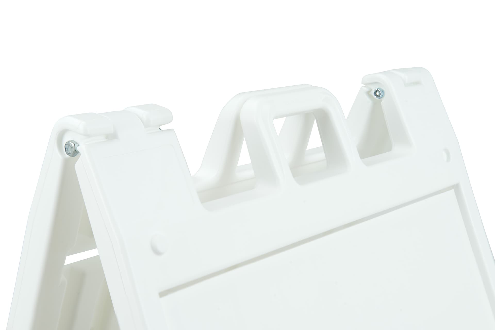 Outdoor signs with top handle for portability 