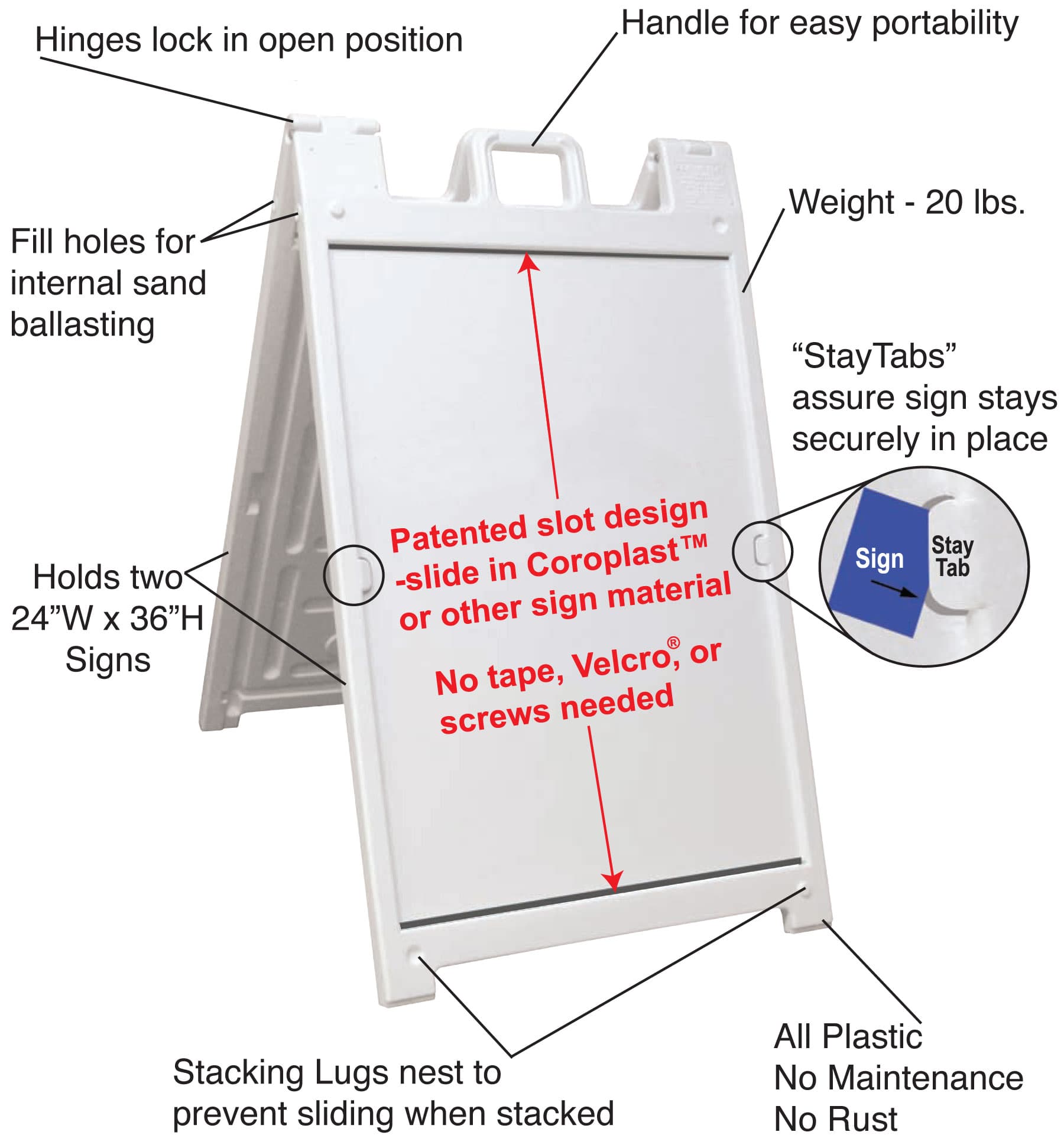 advertising board