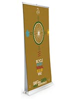 Double Sided Retractable Banner Stand 