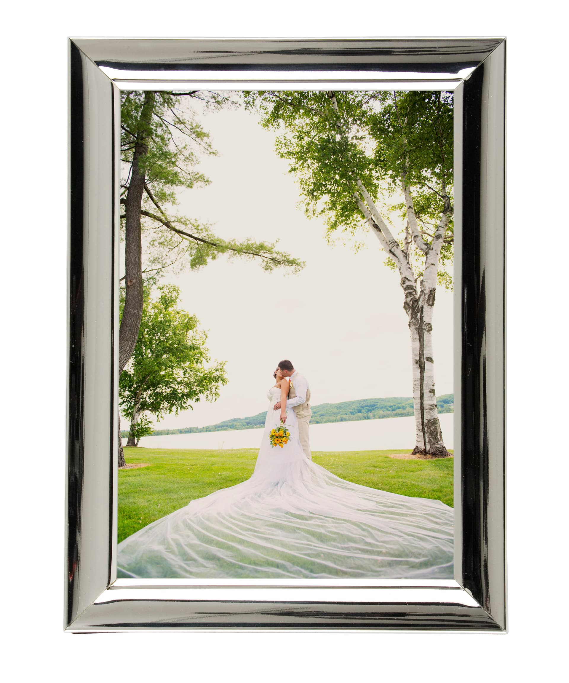 small silver picture frame