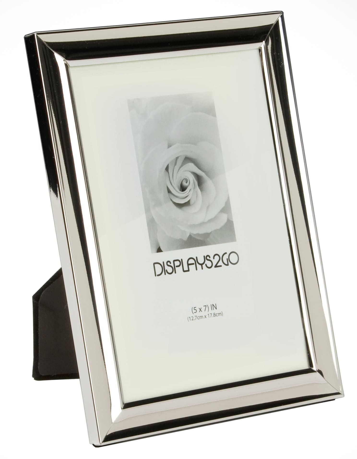 Small Silver Picture Frame for 5" x 7" Photos